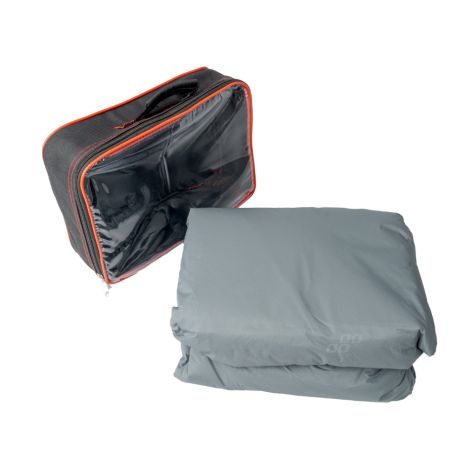 ΚΟΥΚΟΥΛΑ ΜΙΣΗ / ΗΜΙ-ΚΑΛΥΜΜΑ ΑΥΤΟΚΙΝΗΤΟΥ SEDAN (L) ΣΕ ΓΚΡΙ ΧΡΩΜΑ ΜΕ ΤΣΑΝΤΑ ΜΕΤΑΦΟΡΑΣ ΑΜΙΟ - 1 ΤΕΜ. Auto Moto Tyres 