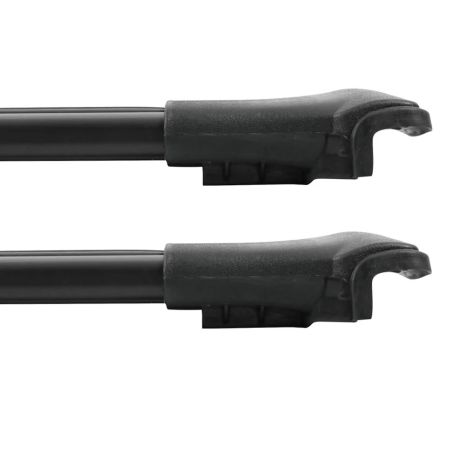 ΜΠΑΡΕΣ ΟΡΟΦΗΣ ΓΙΑ ΧΑΜΗΛΕΣ ΑΛΟΥΜΙΝΙΟΥ ΜΑΥΡΕΣ ΜΕ ΚΛΕΙΔΙ DACIA DUSTER 2014-2017 OMTEC - 2 τεμ. Auto Moto Tyres 