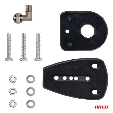 ΚΟΡΝΑ ΠΝΕΥΜΑΤΙΚΗ ΜΟΝΗ 12/24V 115dB LOW TONE ΜΗΚΟΣ:620mm ΧΡΩΜΙΟ ΑΜΙΟ - 1 ΤΕΜ. Auto Moto Tyres 