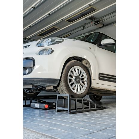 ΡΑΜΠΑ ΑΝΥΨΩΣΗΣ ΑΥΤΟΚΙΝΗΤΟΥ XL ΑΤΣΑΛΙΝΗ max200kg 94x32x27cm LAMPA - 2 ΤΕΜ. Auto Moto Tyres 