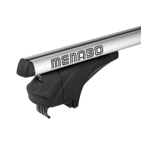 ΜΠΑΡΕΣ ΑΛΟΥΜΙΝΙΟΥ ARIEM XL 131,5 cm ΣΕ ΑΣΗΜΙ ΧΡΩΜΑ ΓΙΑ ΟΡΟΦΗ ΜΕ FLUSH ΚΑΙ RAISED RAILS MENABO - 2 ΤΕΜ. Auto Moto Tyres 