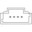 Διακόπτης για PEUGEOT 206 / 306 / PARTNER / CITROEN XSARA / BERLINGO 4 επαφών Auto Moto Tyres 