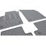 ΜΑΡΚΕ ΠΑΤΑΚΙΑ ΣΕ ΣΚΑΦΗ ΛΑΣΤΙΧΟ ΓΙΑ VOLVO V50 2007-2012 / S40 2007-2013 ΣΕ ΜΑΥΡΟ ΧΡΩΜΑ ΜΕ ΚΟΥΜΠΩΜΑΤΑ CIK - 4 ΤΕΜ. Auto Moto Tyres 
