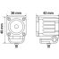 ΠΡΟΒΟΛΕΑΣ ΤΕΤΡΑΓΩΝΟΣ WL-19 1LED 10W 600lm 9-32V 36x49x42mm ΦΩΣ ΚΑΡΦΙ 1 ΤΕΜ. Auto Moto Tyres 