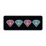 ΚΑΛΥΜΜΑ ΤΙΜΟΝΙΟΥ SKIN-COVER DIAMONT (ΔΙΑΜΑΝΤΙΑ) 35/37cm (S) ΜΑΥΡΟ ΕΛΑΣΤΙΚΟ ΠΟΛΥΕΣΤΕΡΙΚΟ 2mm ΠΑΧΟΣ Auto Moto Tyres 