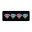 ΚΑΛΥΜΜΑ ΤΙΜΟΝΙΟΥ SKIN-COVER DIAMOND (ΔΙΑΜΑΝΤΙΑ) 38/40cm (M) ΜΑΥΡΟ ΕΛΑΣΤΙΚΟ ΠΟΛΥΕΣΤΕΡΙΚΟ 2mm ΠΑΧΟΣ Auto Moto Tyres 