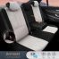 ΚΑΛΥΜΜΑΤΑ ΚΑΘΙΣΜΑΤΩΝ OTOM SWAN 503 BEIGE ΜΑΥΡΟ/ΜΠΕΖ ΛΙΝΟ & ΔΕΡΜΑΤΙΝΗ SETΑΜΙΟ - 1 σετ. Auto Moto Tyres 