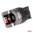 ΛΑΜΠΑΚΙΑ W21/5W 7443 12/24V 6.000K 4xSMD LED CAN-BUS ΚΟΚΚΙΝΟ PRO SERIES AMIO - 2 Τεμ. Auto Moto Tyres 