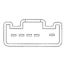 Διακόπτης Παραθύρων για MAZDA 3 04-09 ΜΟΝΟΣ 5PIN Auto Moto Tyres 