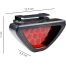 ΤΡΙΤΟ STOP LED ΚΟΚΚΙΝΟ UNIVERSAL Auto Moto Tyres 