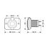 ΠΡΙΖΑ USB ΜΕ ΚΑΠΑΚΙ ΚΑΙ 2 ΘΥΡΕΣ USB (A+C) 12/24V 3000mA 15W ΜΑΥΡΗ FAST CHARGE LAMPA - 1 TEM. Auto Moto Tyres 