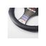 ΚΑΛΥΜΜΑ ΤΙΜΟΝΙΟΥ RACE CARBON LOOK  ΜΑΥΡΟ/CARBON/ΔΑΚΤΥΛΙΔΙ ΚΟΚΚΙΝΟ ΟΙΚΟΛΟΓΙΚΟ ΔΕΡΜΑ 37-39cm SIMONI RACING - 1 TEM. Auto Moto Tyres 