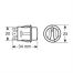 ΔΙΑΚΟΠΤΗΣ 4 ΘΕΣΕΩΝ 12/24V 10A ΣΤΡΟΓΓΥΛΟΣ 23mm Auto Moto Tyres 