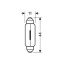 ΛΑΜΠΑΚΙΑ ΣΩΛΗΝΩΤΑ 10W/12V SV8,5x8 Auto Moto Tyres 