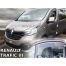 ΑΝΕΜΟΘΡΑΥΣΤΕΣ ΓΙΑ FIAT TALENTO 2016+ / OPEL VIVARO 2 2014-2019 / RENAULT TRAFIC 3 2014+ ΚΟΝΤΟ ΖΕΥΓΑΡΙ VAN ΑΠΟ ΕΥΚΑΜΠΤΟ ΦΙΜΕ ΠΛΑΣΤΙΚΟ HEKO - 2 ΤΕΜ. Auto Moto Tyres 