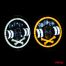 ΠΡΟΒΟΛΕΑΣ ΕΡΓΑΣΙΑΣ ΣΤΡΟΓΓΥΛΟΣ LED SKULL 5.500lm 9>36V 60W 6.000K -Φ170x170x65mm 4 ΧΡΗΣΕΩΝ ΑΜΙΟ - 1 ΤΕΜ. Auto Moto Tyres 