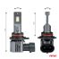 ΛΑΜΠΕΣ LED HIR2 12V 44W 6.500K 3.936lm X4 SERIES AVIATOR PLUG & PLAY ΑΜΙΟ - 2 ΤΕΜ. Auto Moto Tyres 