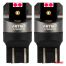 ΛΑΜΠΑΚΙΑ W21/5W 7443 12/24V 6.000K 4xSMD LED CAN-BUS ΚΟΚΚΙΝΟ PRO SERIES AMIO - 2 Τεμ. Auto Moto Tyres 