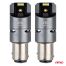 P21/5W BAY15s 12/24V 6.000K 2xSMD LED(ΜΕ ΑΝΕΜΙΣΤΗΡΑΚΙ) FULL CAN-BUS ΛΕΥΚΟ PRO SERIES  AMIO - 2 Τεμ. Auto Moto Tyres 