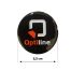 OPTILINE ΑΥΤΟΚΟΛΛΗΤΑ ΖΑΝΤΩΝ 5,5 cm ΛΕΥΚΟ/ΜΑΥΡΟ/ΠΟΡΤΟΚΑΛΙ ΣΜΑΛΤΟΥ - 4 ΤΕΜ. Auto Moto Tyres 