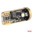 ΛΑΜΠΑΚΙΑ T10 W5W 12V/24V LED CAN-BUS 3xSMD 3838 ΛΕΥΚΟ 5500K ΑΜΙΟ - 2 ΤΕΜ. Auto Moto Tyres 