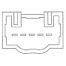 Διακόπτης Παραθήρων  TOYOTA LAND CRUISER 4700 μονός 5PIN Auto Moto Tyres 