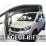 ΑΝΕΜΟΘΡΑΥΣΤΕΣ ΓΙΑ PEUGEOT PARTNER III 2D / PEUGEOT RIFTER 4D/5D / CITROEN BERLINGO III 4D/5D / OPEL COMBO E 4D/5D LOV 2018+/TOYOTA PROACE CITY 2018+ ΖΕΥΓΑΡΙ ΑΠΟ ΕΥΚΑΜΠΤΟ ΦΙΜΕ ΠΛΑΣΤΙΚΟ HEKO - 2 ΤΕΜ. Auto Moto Tyres 