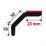ΔΙΑΚΟΣΜΗΤΙΚΟ SPOILER UNI-SKIRT SK-2 25+32+10mm 250cm Auto Moto Tyres 