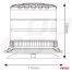 ΦΑΡΟΣ HEAVY DUTY W30M 12/24V ΠΟΡΤΟΚΑΛΙ 24LED ΜΑΓΝΗΤΙΚΟΣ/ΒΙΔΩΤΟΣ ΜΕ ΦΙΣ ΑΝΑΠΤΗΡΑ Υ128mm Φ110mm AMIO - 1 τεμ. Auto Moto Tyres 