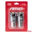 ΛΑΜΠΕΣ LED CAN-BUS P21W BA15S 12/24V 6.000K 2xSMD ΛΕΥΚΟ PRO SERIES AMIO - 2 ΤΕΜ. Auto Moto Tyres 