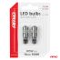 ΛΑΜΠΑΚΙΑ T10 W5W 12V/24V LED CAN-BUS 16xSMD 2016 ΛΕΥΚΟ ΦΩΣ 5.500K (ΣΕ ΧΡΩΜΑ ΧΡΩΜΙΟΥ) AMIO -  2 ΤΕΜ. Auto Moto Tyres 