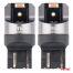 ΛΑΜΠΑΚΙΑ W21/5W 7443 12/24V 6.000K 2xSMD LED FULL CAN-BUS ΚΟΚΚΙΝΟ PRO SERIES  AMIO - 2 Τεμ. Auto Moto Tyres 