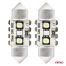 ΛΑΜΠΑΚΙΑ ΠΛΑΦΟΝΙΕΡΑΣ 31mm 12/24V C5W 5500K 12xSMD 3838 CAN-BUS FESTOON (ΛΕΥΚΟ) ΑΜΙΟ - 2 ΤΕΜ. Auto Moto Tyres 