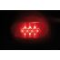 ΦΩΣ ΦΟΡΤΗΓΟΥ 10LED ΚΟΚΚΙΝΟ 24V 103mm Auto Moto Tyres 
