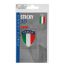 ΑΥΤΟΚΟΛΛΗΤΟ ΣΗΜΑ 3D ΣΗΜΑΙΑ ΙΤΑΛΙΑΣ ΕΜΒΛΗΜΑ 35x45mm LAMPA -  1 Τεμ. Auto Moto Tyres 