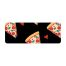 ΚΑΛΥΜΜΑ ΤΙΜΟΝΙΟΥ SKIN-COVER PIZZA (ΠΙΤΣΑ) 38/40cm (M) ΜΑΥΡΟ ΕΛΑΣΤΙΚΟ ΠΟΛΥΕΣΤΕΡΙΚΟ 2mm ΠΑΧΟΣ Auto Moto Tyres 