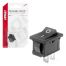 ΔΙΑΚΟΠΤΗΣ ON/OFF 3 ΕΠΑΦΩΝ 12V 20A 12mm x 19mm ΜΑΥΡΟΣ  ΑΜΙΟ - 1 ΤΕΜ. Auto Moto Tyres 