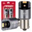 ΛΑΜΠΕΣ LED CAN-BUS PΥ21W BAU15S 12/24V 6.000K 4xSMD ΠΟΡΤΟΚΑΛΙ PRO SERIES AMIO - 2 ΤΕΜ. Auto Moto Tyres 