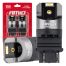 ΛΑΜΠΑΚΙΑ P27/7W 3157 12/24V 6.000K 2xSMD LED FULL CAN-BUS ΛΕΥΚΟ PRO SERIES AMIO - 2 Τεμ. Auto Moto Tyres 