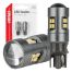 ΛΑΜΠΑΚΙΑ T10 W5W 12V/24V LED CAN-BUS 16xSMD 2016 ΛΕΥΚΟ ΦΩΣ 5.500K (ΣΕ ΧΡΩΜΑ ΧΡΩΜΙΟΥ) AMIO -  2 ΤΕΜ. Auto Moto Tyres 