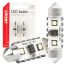 ΛΑΜΠΑΚΙΑ ΠΛΑΦΟΝΙΕΡΑΣ 36mm 12/24V C5W 5500K 12xSMD 3838 CAN-BUS FESTOON (ΛΕΥΚΟ) ΑΜΙΟ - 2 ΤΕΜ. Auto Moto Tyres 
