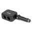 ΑΝΤΑΠΤΟΡΑΣ ΑΝΑΠΤΗΡΑ 12/24V 100W ΜΑΥΡΟΣ/2 ΘΕΣΕΙΣ/1xUSB-A+1xUSB-C/ΠΕΡΙΣΤΡΟΦΗ 180 ΜΟΙΡΩΝ ΑΜΙΟ - 1 ΤΕΜ. Auto Moto Tyres 