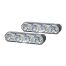 DRL HOR78 12/24V ΠΡΟΣΘΕΤΟ DAYTIME ΔΙΕΘΝΗ ΜΕ 4LED 6W 120,5x36,8mm ΜΑΥΡΟ 2ΤΕΜ Auto Moto Tyres 