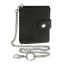 ΠΟΡΤΟΦΟΛΙ ΔΕΡΜΑΤΙΝΟ ΓΙΑ ΚΑΡΤΕΣ & ΧΡΗΜΑΤΑ BIKER WALLET ME 45cm ΑΛΥΣΙΔΑ RFID ΠΡΟΣΤΑΣΙΑ ΣΕ ΜΑΥΡΟ ΧΡΩΜΑ LAMPA - 1 Τεμ. Auto Moto Tyres 