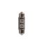 ΛΑΜΠΑΚΙΑ ΠΛΑΦΟΝΙΕΡΑΣ C5W 12V SV8.5 36mm 2xSMD5050 LED ΜΠΛΕ CAN-BUS M-TECH - 1 τεμ. Auto Moto Tyres 