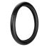 ΚΑΛΥΜΜΑ ΤΙΜΟΝΙΟΥ RACING PREMIUM BLACK (S) 35/37cm ΣΥΝΘΕΤΙΚΟ ΔΕΡΜΑ SKEENTEX ΜΑΥΡΟ/CARBON LOOK LAMPA  - 1 ΤΕΜ. Auto Moto Tyres 