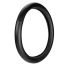 ΚΑΛΥΜΜΑ ΤΙΜΟΝΙΟΥ RACING PREMIUM BLACK (Μ) 37/39cm ΣΥΝΘΕΤΙΚΟ ΔΕΡΜΑ SKEENTEX ΜΑΥΡΟ/CARBON LOOK LAMPA  - 1 ΤΕΜ. Auto Moto Tyres 