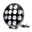 ΠΡΟΒΟΛΕΑΣ ORION 9-36V 12LED 120W 8.400LM 6.000K 215mm ΜΑΥΡΟΣ ΑΔΙΑΒΡΟΧΟΣ 1ΤΕΜ. Auto Moto Tyres 