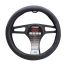 ΚΑΛΥΜΜΑ ΤΙΜΟΝΙΟΥ EASY BLACK ΜΑΥΡΟ ΜΕ LOGO SIMONI RACING OIKOΛΟΓΙΚΟ ΔΕΡΜΑ 37-39cm SIMONI RACING  - 1 τεμ. Auto Moto Tyres 