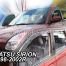 ΑΝΕΜΟΘΡΑΥΣΤΕΣ ΓΙΑ DAIHATSU SIRION 5D 1998-2005 ΖΕΥΓΑΡΙ ΑΠΟ ΕΥΚΑΜΠΤΟ ΦΙΜΕ ΠΛΑΣΤΙΚΟ HEKO - 2 ΤΕΜ. Auto Moto Tyres 